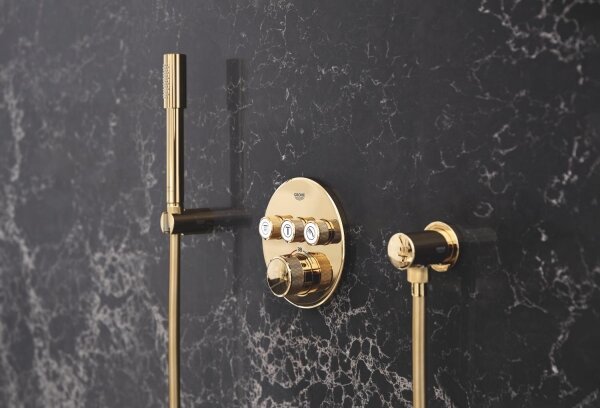 GROHE 28388GL0 - Sprchová hadice SILVERFLEX 1750 mm zlatá