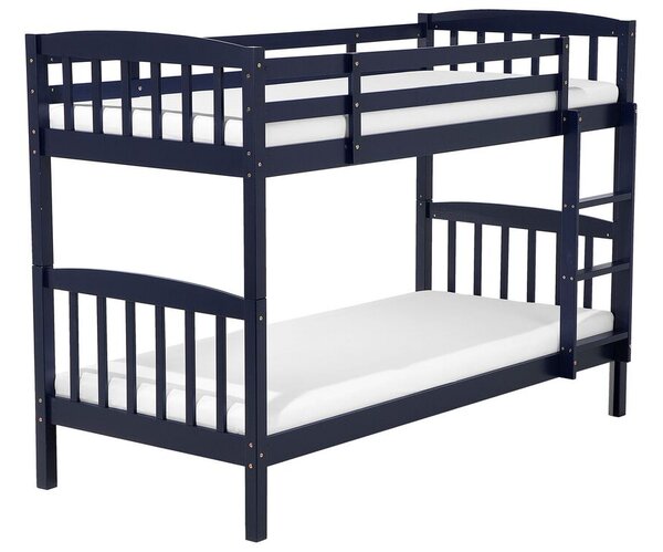 Patrová postel 90 cm REWIND (s roštem) (modrá). 1007470
