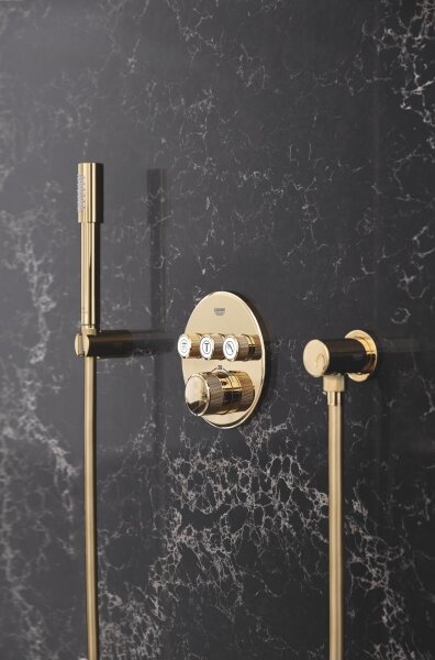 GROHE 28388GL0 - Sprchová hadice SILVERFLEX 1750 mm zlatá