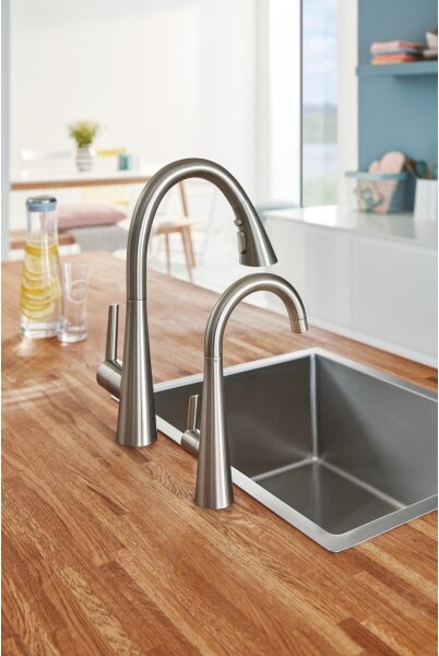 GROHE 32294DC2 - Dřezová baterie ZEDRA nerez