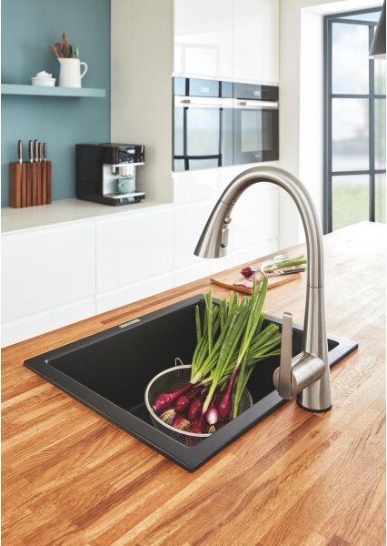 GROHE 32294DC2 - Dřezová baterie ZEDRA nerez