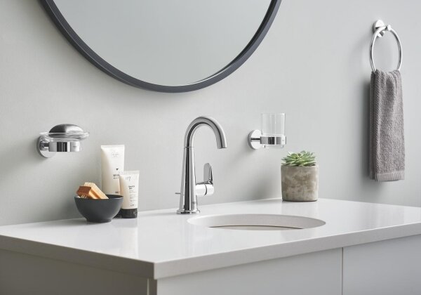 GROHE 40365001 - Držák na ručníky ESSENTIALS 18 cm lesklý chrom
