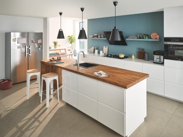 GROHE 32294DC2 - Dřezová baterie ZEDRA nerez