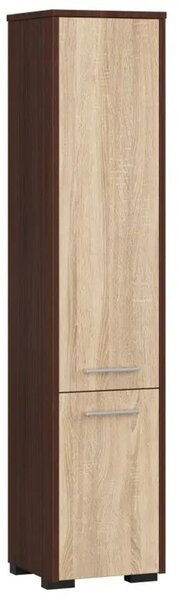 Koupelnová skříňka FIN 2D - wenge/dub sonoma