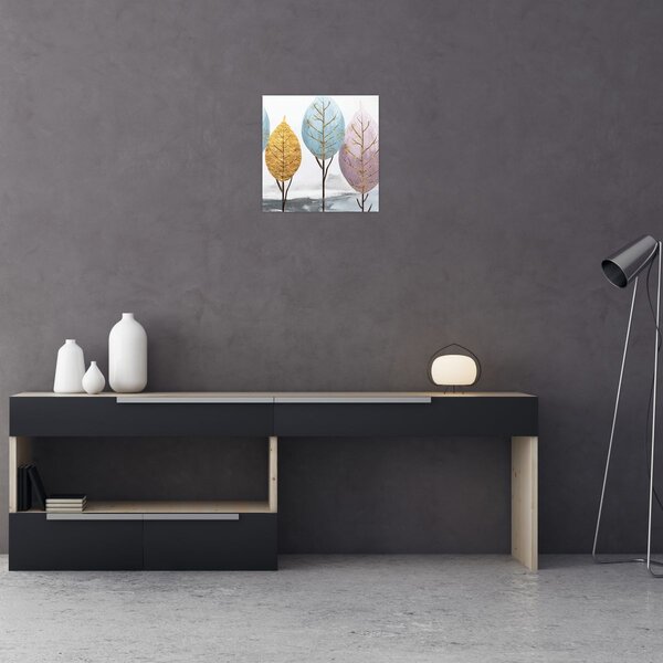 Obraz - Designové stromy (30x30 cm)