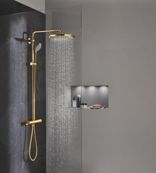 GROHE 26075GL0 - Sprchový systém EUPHORIA SYSTEM 310 450 mm zlatá