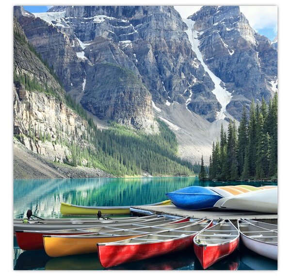 Obraz - Moraine Lake (30x30 cm)