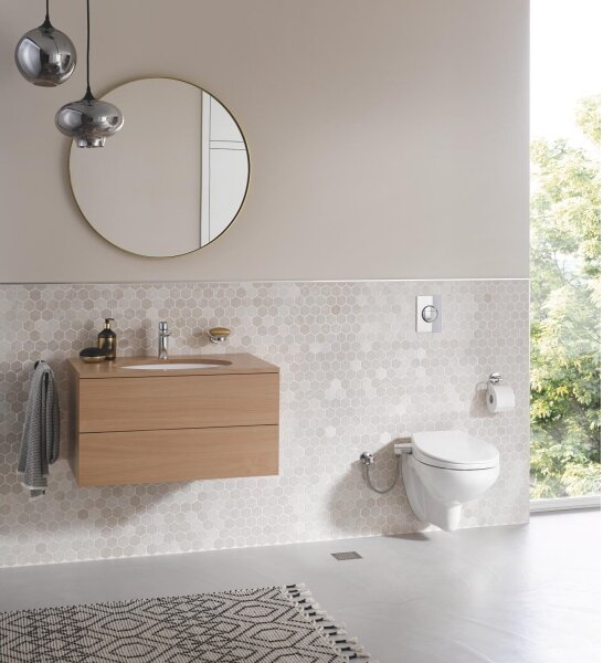 GROHE 39648SH0 - Manuální bidetové sedátko BAU CERAMIC durobílá