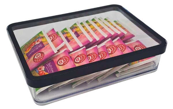 Dóza na potraviny Rotho Loft - LASAGNE Black, černá