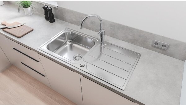 GROHE 30469000 - Dřezová baterie START vysoká výpusť lesklý chrom