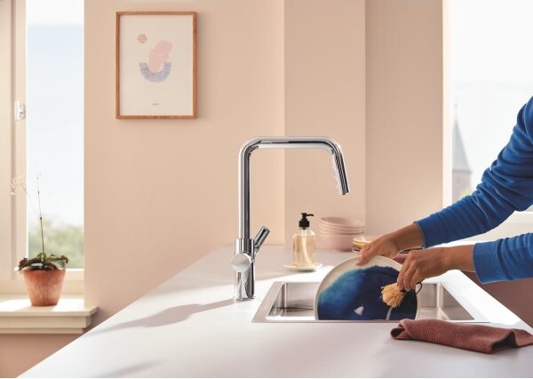 GROHE 30596000 - Dřezová baterie BLUE PURE s filtrační funkcí lesklý chrom