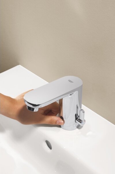 GROHE 36366002 - Elektronická umyvadlová baterie GET E lesklý chrom