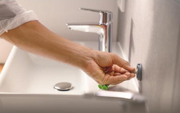GROHE 41107DC0 - Polička do sprchy START CUBE 200 mm nerez