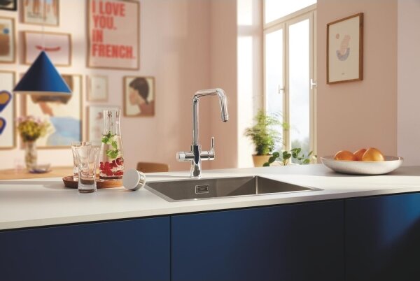 GROHE 30596000 - Dřezová baterie BLUE PURE s filtrační funkcí lesklý chrom