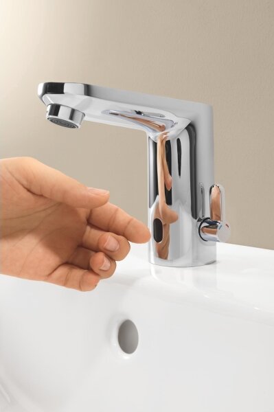GROHE 36366002 - Elektronická umyvadlová baterie GET E lesklý chrom