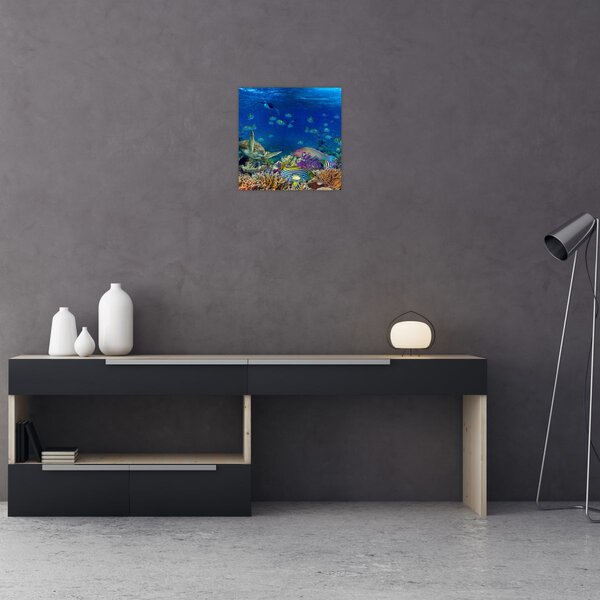 Obraz - Oceán (30x30 cm)