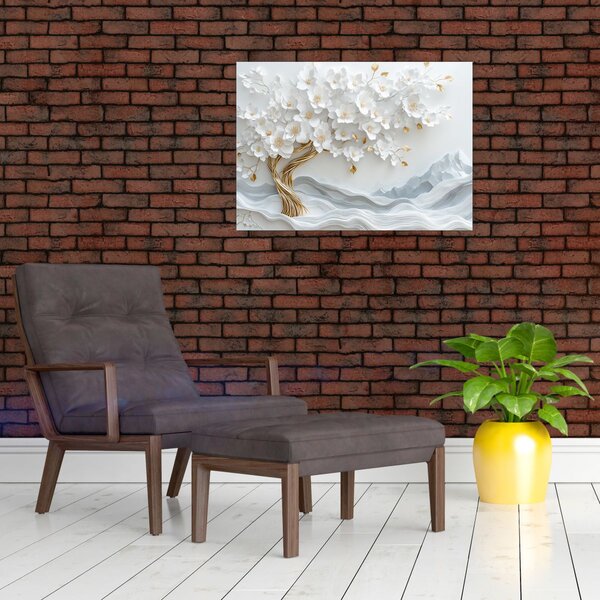 Obraz - 3D elegantní strom života (70x50 cm)
