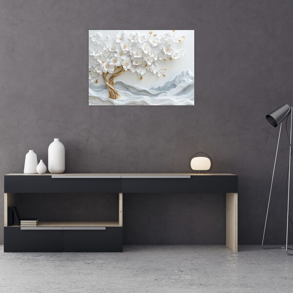 Obraz - 3D elegantní strom života (70x50 cm)
