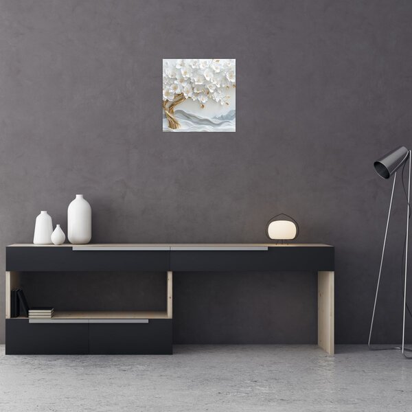 Obraz - 3D elegantní strom života (30x30 cm)