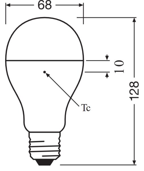 LED Žárovka E27/19W/230V 6500K - Osram