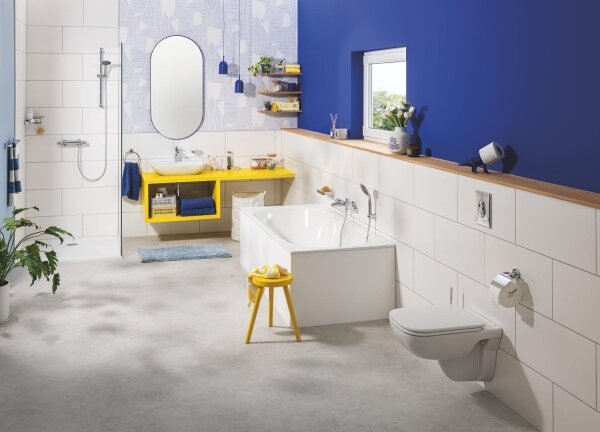 GROHE 41106000 - Rohová sprchová polička START CUBE 16 cm lesklý chrom