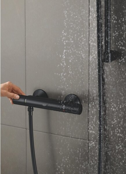 GROHE 345942430 - Termostatická sprchová baterie PRECISION START DN 15 černá