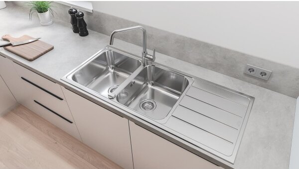 GROHE 30470DC0 - Dřezová baterie START 310 mm nerez