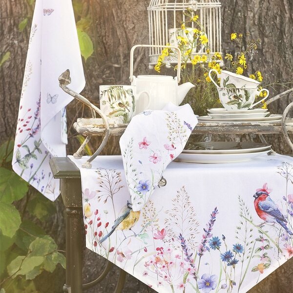 Bavlněný ubrus So Floral - 150*250 cm - Clayre & Eef