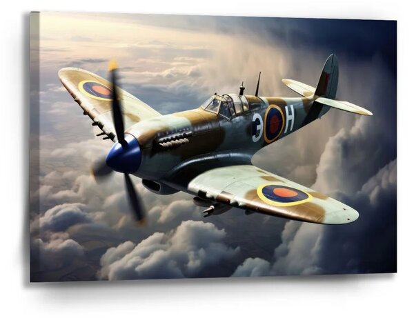 Sablio Obraz Stíhačka Spitfire - 90x60 cm
