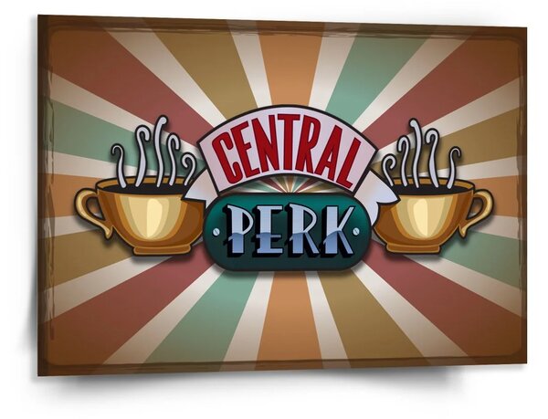 Sablio Obraz Seriál přátelé CENTRAL PERK Abstrakce - 150x110 cm