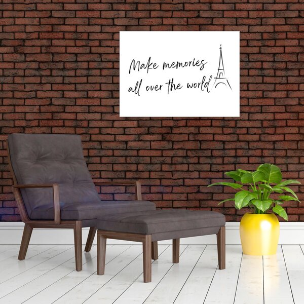 Obraz - Make memories (70x50 cm)