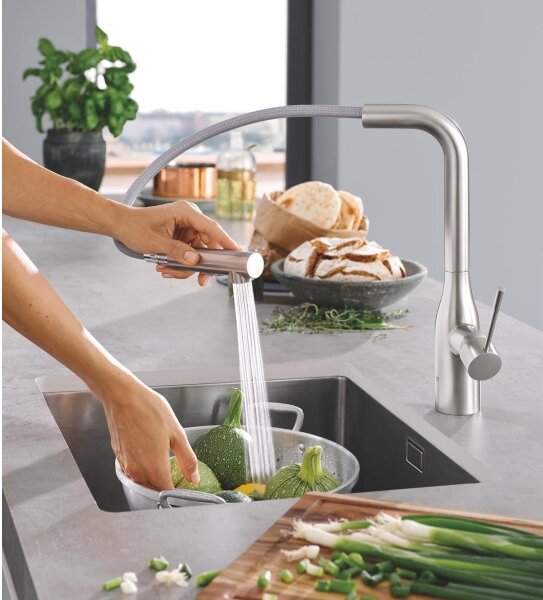 GROHE 30270DC0 - Dřezová baterie ESSENCE nerez