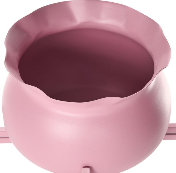 Stojan na květiny MOKUREN 25 cm Kov Růžová