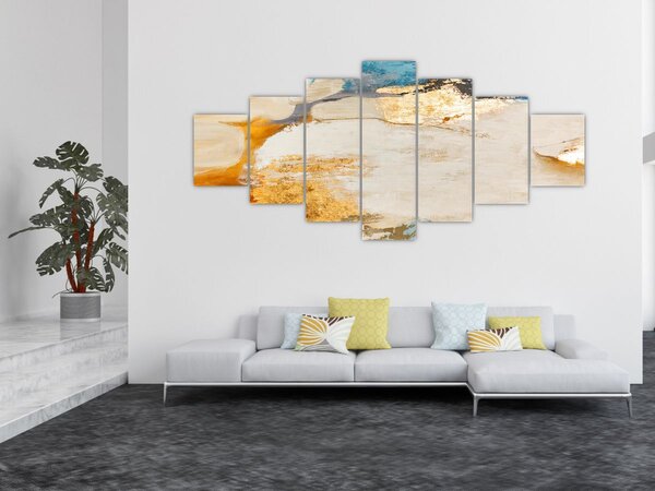 Obraz - Abstrakce (210x100 cm)