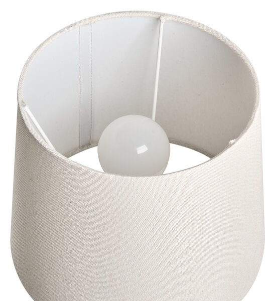 Stolní lampa LEMPA Keramika Bílá/Modrá