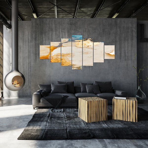 Obraz - Abstrakce (210x100 cm)