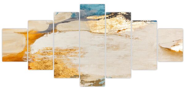 Obraz - Abstrakce (210x100 cm)