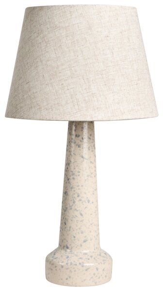 Stolní lampa HUMUYA Keramika Světle béžová