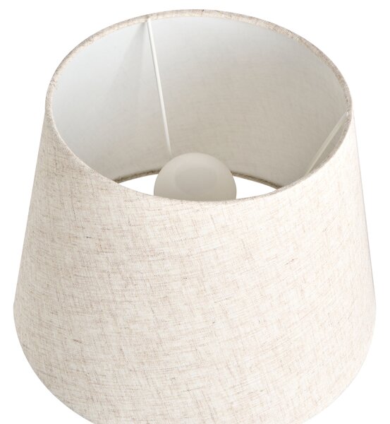 Stolní lampa HUMUYA Keramika Světle béžová