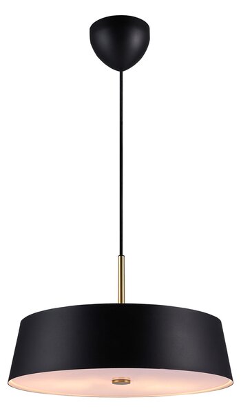 Nordlux 2312623003 Clasi, závěsné svítidlo 3xE14, černá/mosaz, průměr 45cm