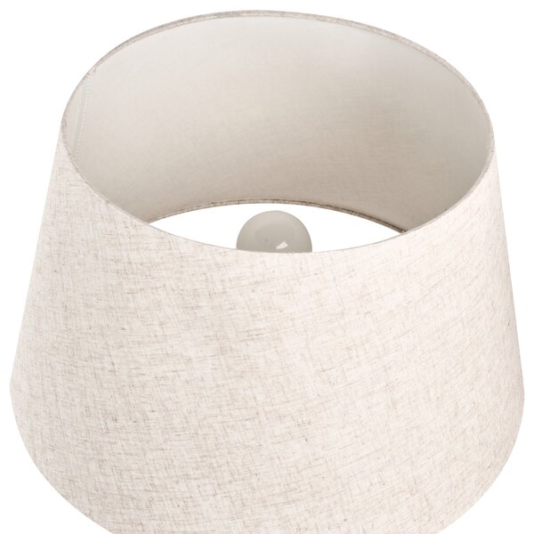 Stolní lampa BARTON Keramika Hnědá