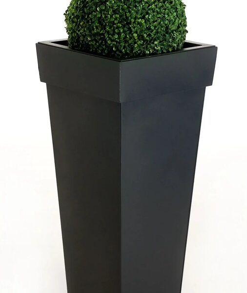 Květináč MEGA 70, pozink, výška 70 cm, antracit vč. zavlažovacího systému