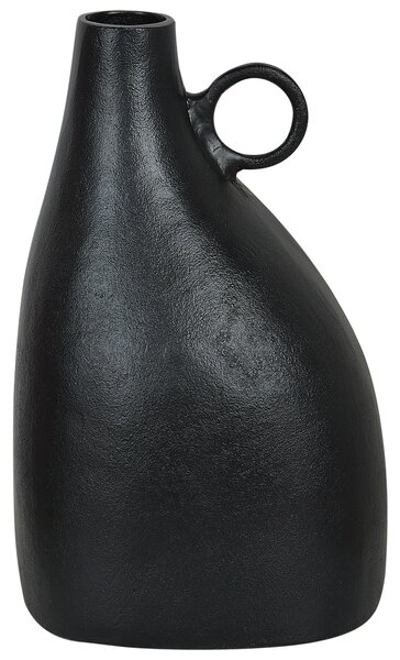 Dekorativní váza NARBADA Kov 36 cm Černá