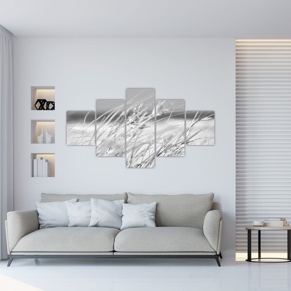 Obraz - Plážová tráva (125x70 cm)