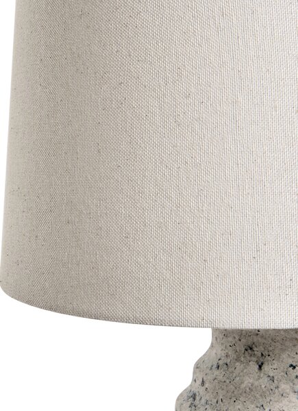 Stolní lampa BILLY Keramika Krémově bílá