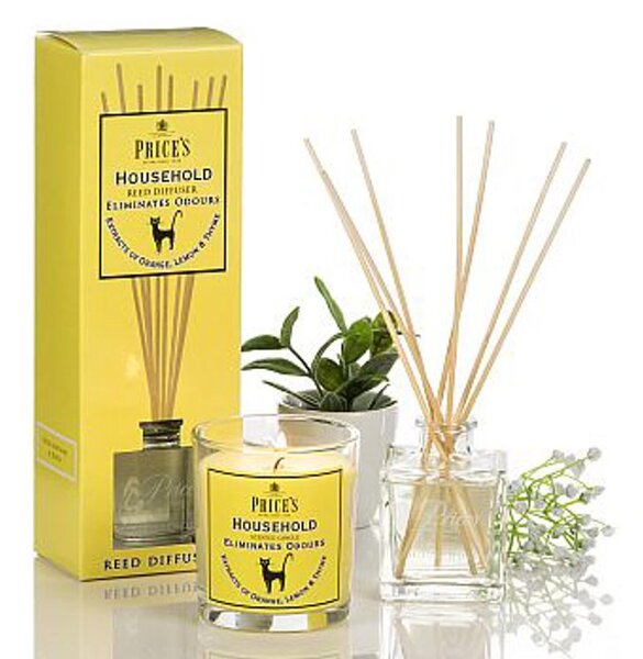 Price’s FRESH AIR vonná svíčka ve skle Provoněná domácnost - hoření 45h