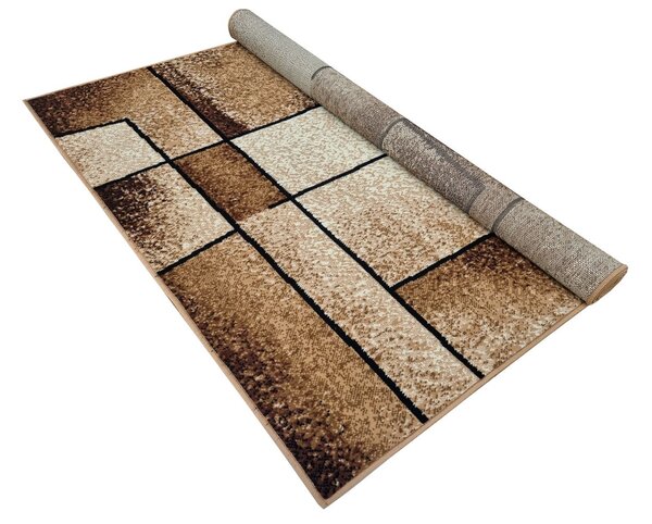 Kusový koberec 120x170 cm LUKEN obdélníkový - béžový