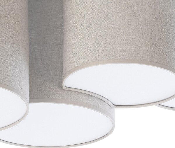 TK Lighting Mona nástěnné svítidlo 5x15 W béžová 6593