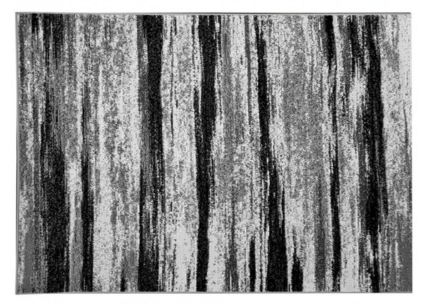 Kusový koberec 80x150 cm LUKEN abstraktní - šedý