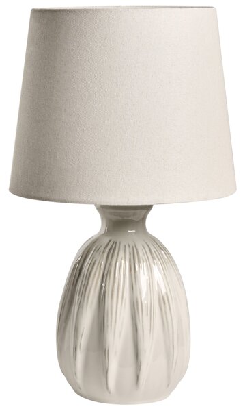 Stolní lampa AGUAN Keramika Světle béžová